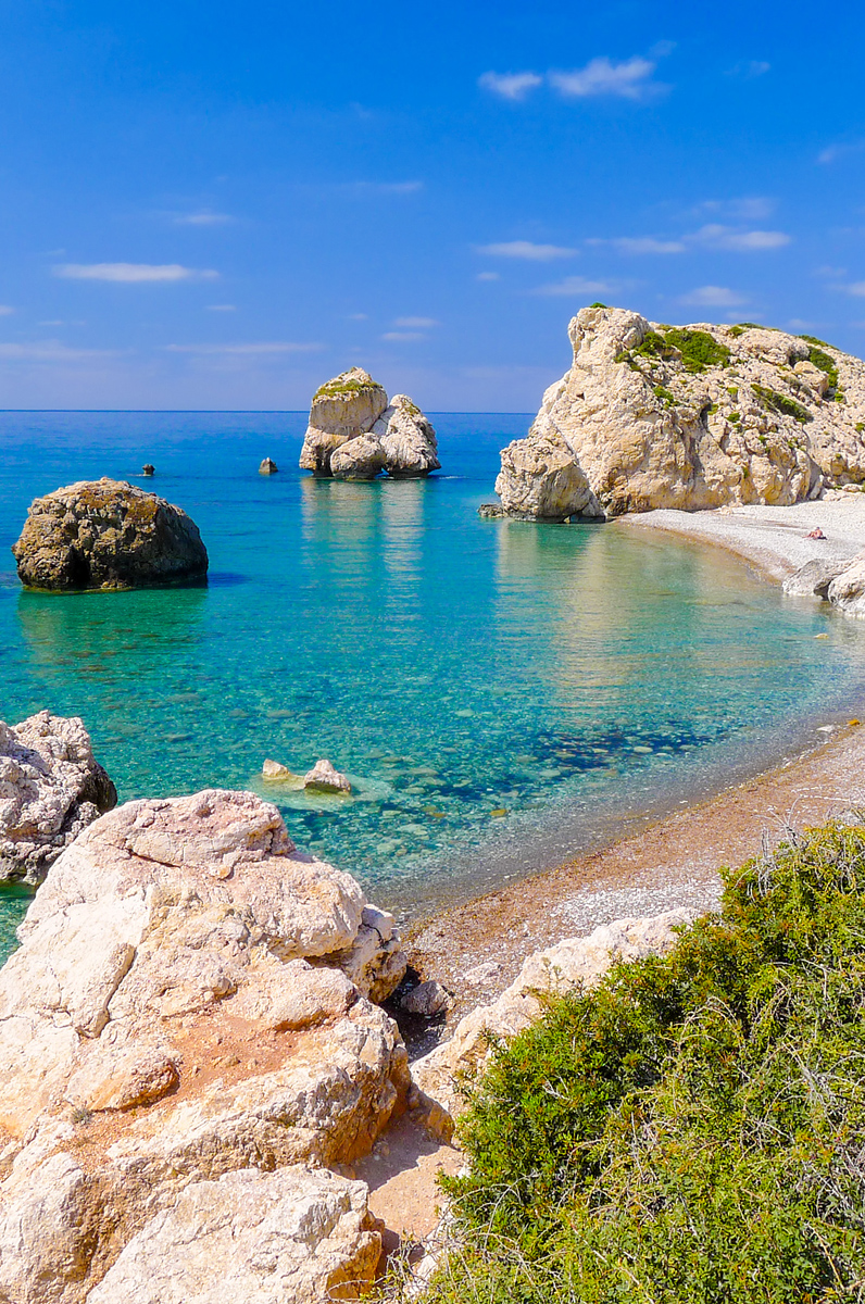 Aphrodite's Rock, Petra tou Romiou, Cyprus